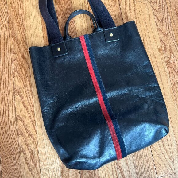Clare V.  Black Annie Tote - Picture 1 of 9